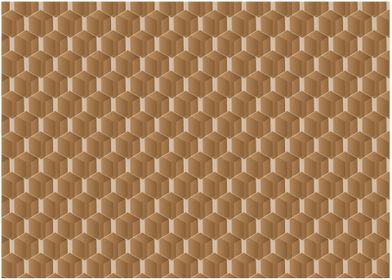 Brown Polygonal Pattern 