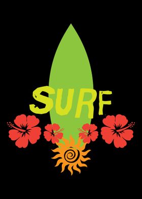 Love Surfing surfboard