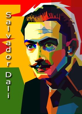 Salvador Dali Pop Art