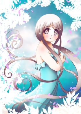 Kawaii Anime Girl Posters Online - Shop Unique Metal Prints, Pictures,  Paintings