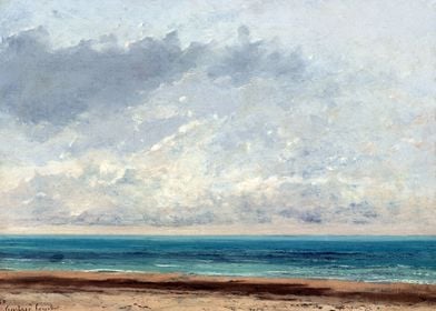 Gustave Courbet Calm Sea