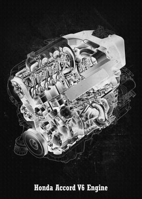 Honda Accord V6 engine