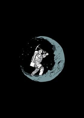 Astronaut Moon