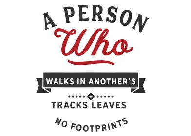 A person who walks 