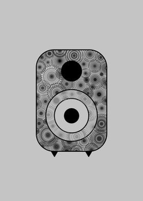 Minimal speaker mandala