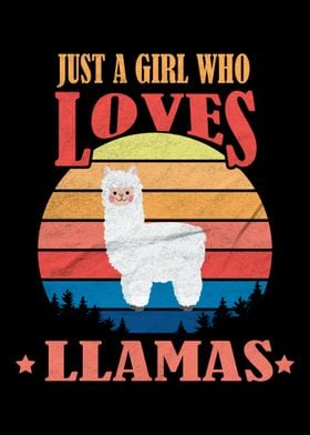 Girl Loves Llamas