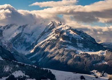 Snow covered Mountains