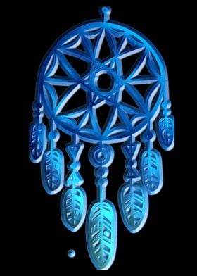 Dreamcatcher blue 2