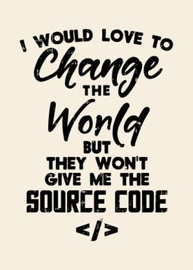 Change the World Code