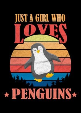 Girl Loves Penguins