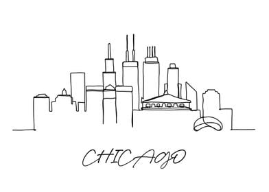 Chicago City Poster