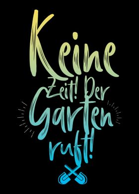 Der Garten ruft