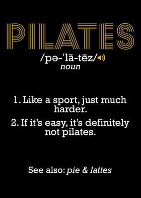 Pilates Definition Print