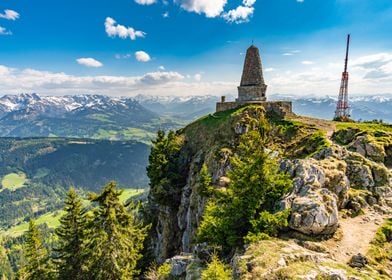 Outlook in the alps