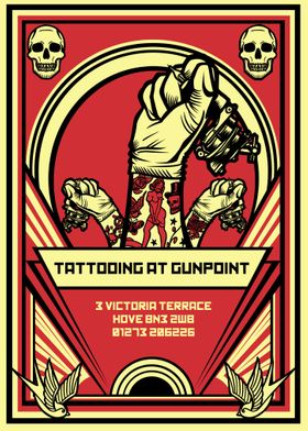 Tatttoing at Gunpoint