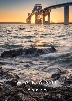 Wakasu gate bridge