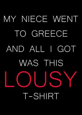 My Niece Went To Greece Tr