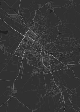 Oradea Romania Map