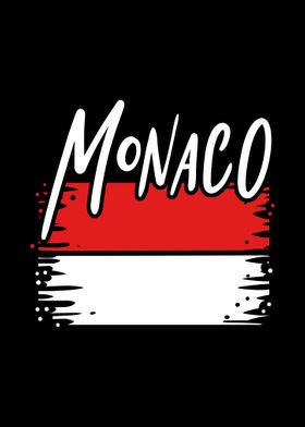 Monaco Flag Monegasque Pri