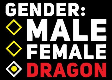 Male Female Dragon Non Bin