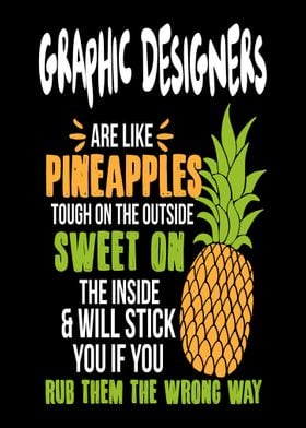 Graphic Designer Pineapple