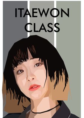 ITAEWON CLASS POSTER ART