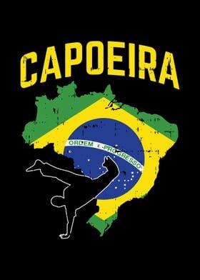 Capoeira Brazil Flag