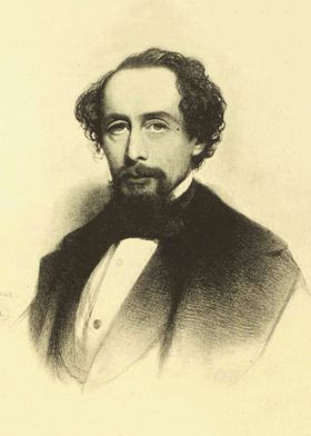 Charles Dickens portrait