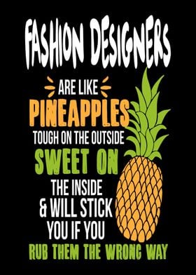 Fashion Designer Pineapple