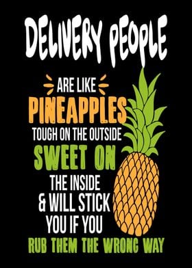 Delivery People Pineapples