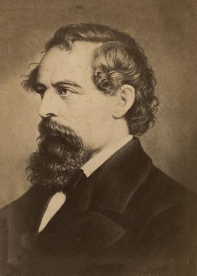 Charles Dickens portrait 