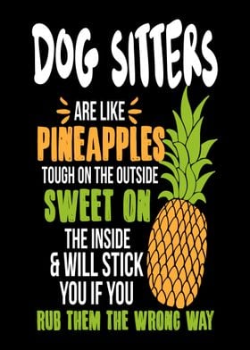 Dog Sitters Pineapples