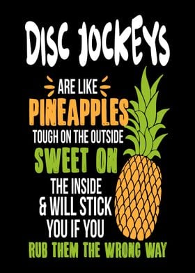 Disc Jockeys Pineapples