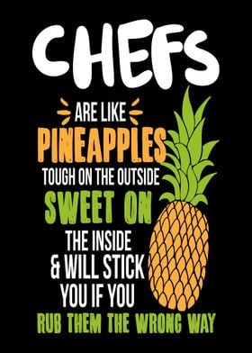 Chefs Pineapples