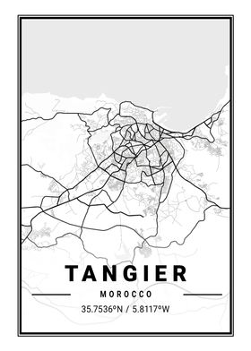 Tangier Light City Map