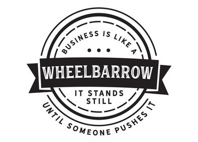 Business is like a wheel