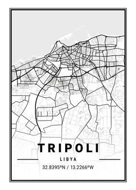 Tripoli Light City Map