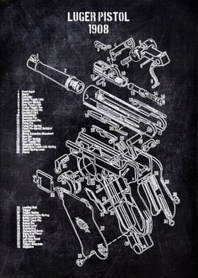 luger pistol   