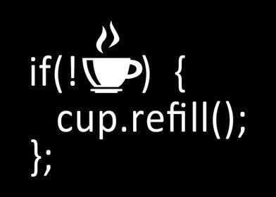 Coffee cup code