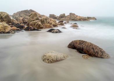 Mist around Rocks