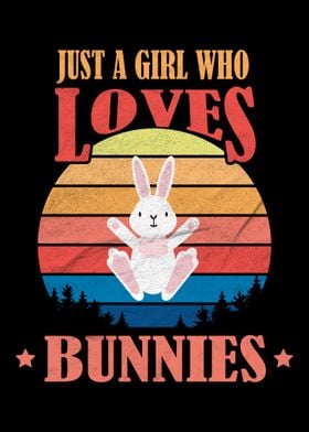 Girl Loves Bunnies