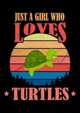 Girl Loves Turtles