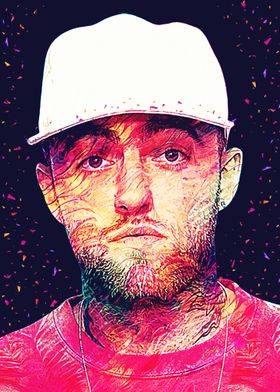 MAC MILLER POP ART