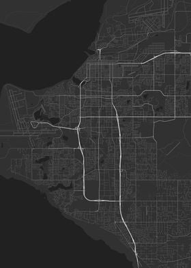 Anchorage USA Map