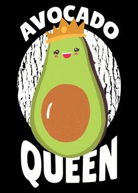 Avocado Queen Cute 