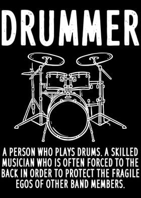Funny Drummer Definition