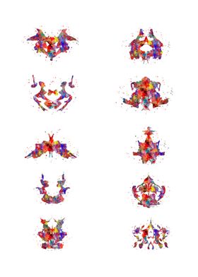 Collection of Rorschach 