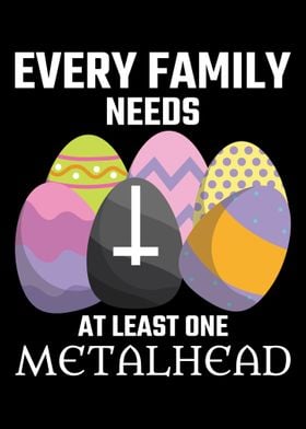 Metalhead   Funny Easter 