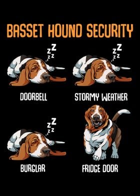 Basset Hound Security Anim