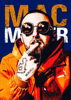 MAC MILLER VECTOR